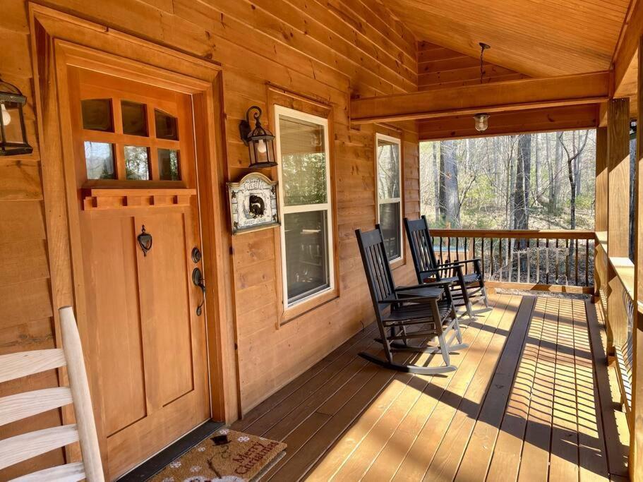 2 Bed Cabin Hot Tub Close To Helen #16 Екстериор снимка